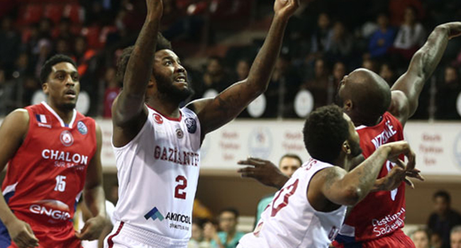 Gaziantep Basketbol, evinde Elan Chalon'a 68-73 mağlup oldu