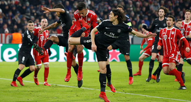 Bayern Münih, Paris Saint Germain'i 3-1 mağlup etti
