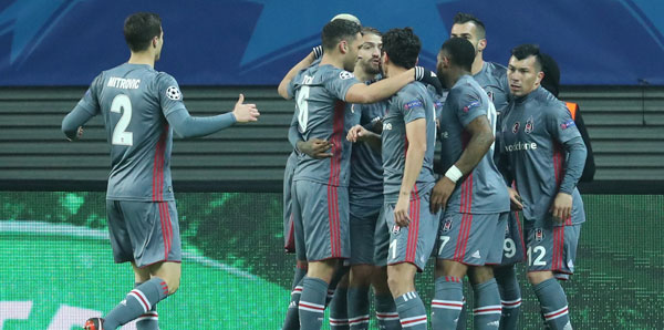 Lider Beşiktaş, Leipzig'i deplasmanda 2-1 yendi