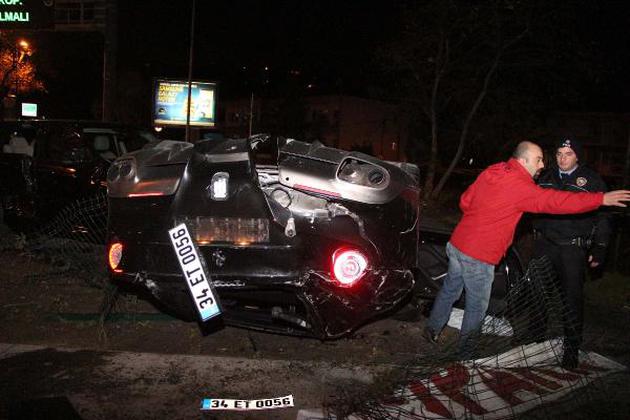 Burak Yılmaz kaza açıklamasını sosyal medya üzerinden yaptı