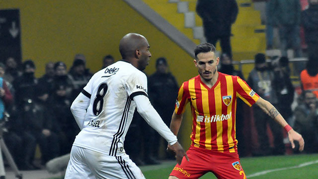 Beşiktaş, Kayseri'de 2 puan bıraktı