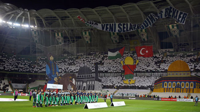 Konya'da Kudüs koreografisi!