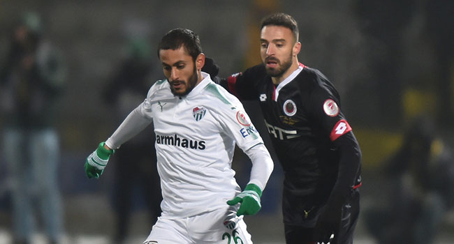 Gençlerbirliği, Ziraat Türkiye Kupası son 16 turu ilk maçında Bursaspor'u 1-0 mağlup etti