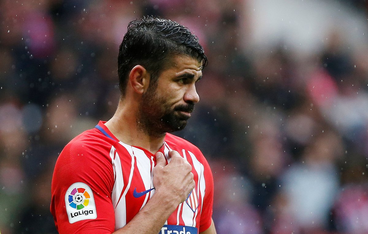 Diego Costa 68'de gol attı 68'de oyundan atıldı!