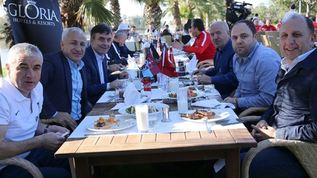 Trabzonspor'da  barbekü partisi