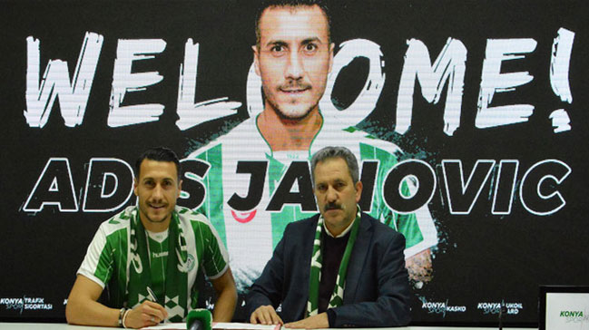 Atiker Konyaspor'da Jahovic imzayı attı
