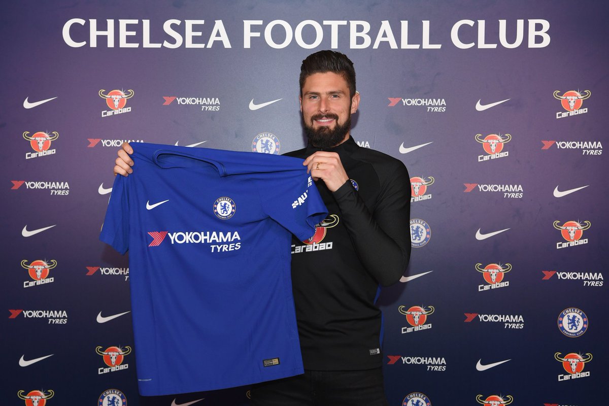 Giroud'un yeni rengi artık 'Mavi'