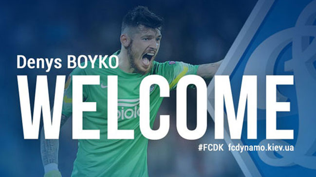 Boyko, resmen Dinamo Kiev'de!