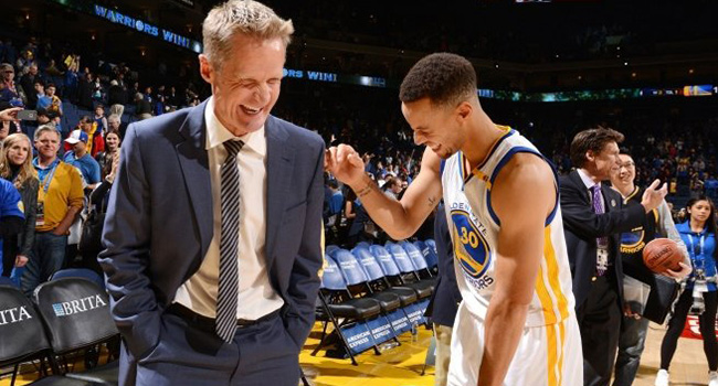 Steve Kerr, NBA tarihine geçti