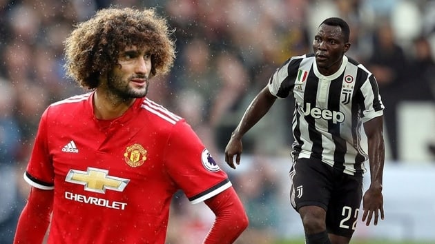 Asamoah ve Fellaini elden kaçtı
