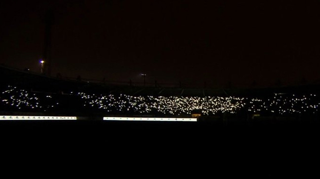 Statta ışıklar gitti, maç tatil edildi