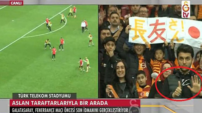 Galatasaray idmanında olay '6' hareketi!