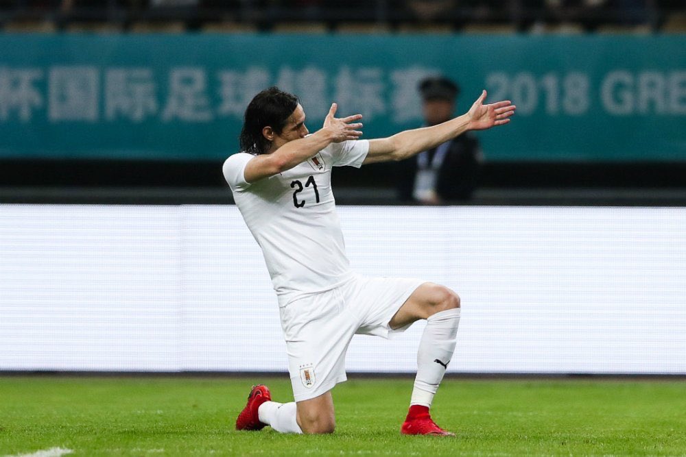 Cavani attı Uruguay China Cup’ta şampiyon oldu