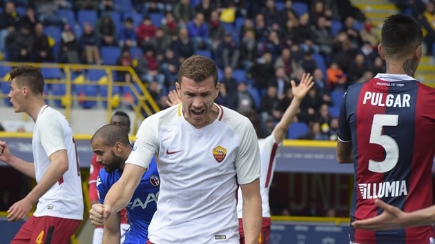 Cengiz'siz Roma puanı zor kurtardı