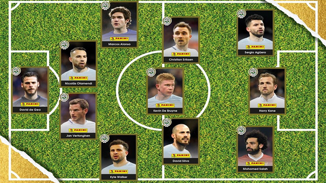 İngiltere Premier Lig'de sezonun en iyi 11'i belirlendi