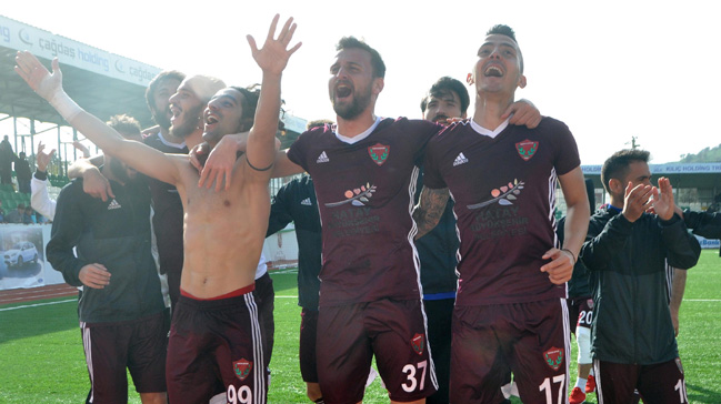 Hatayspor şampiyon olarak 1. Lig'e yükseldi