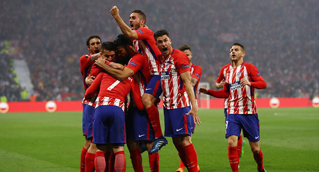 Avrupa'nın iki numaralı kupası Atletico Madrid'in!