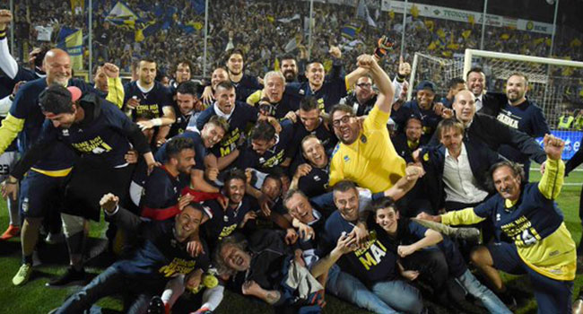 Parma yıllar sonra İtalya Serie A'ya yükseldi