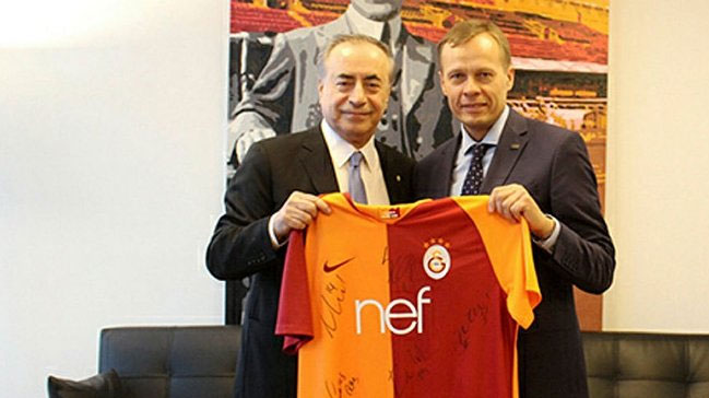 Litvanya Büyükelçisi'nden Mustafa Cengiz'e ziyaret
