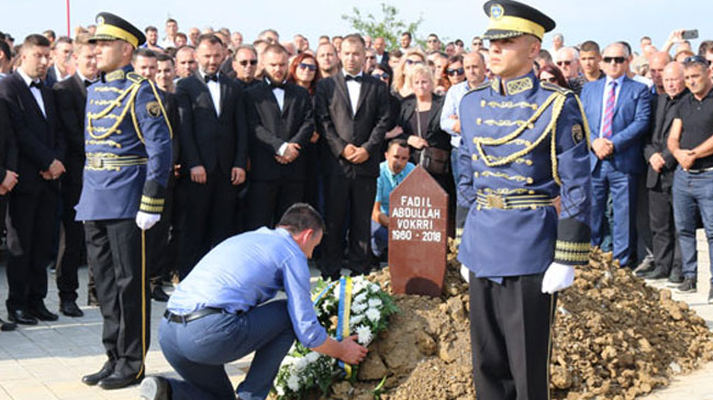 Eski Fenerbahçeli Vokrri son yolculuğuna uğurlandı