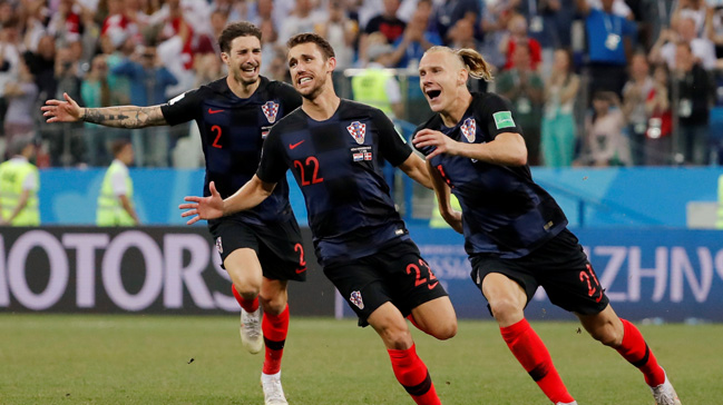 Çeyrek finalde Rusya'nın rakibi Hırvatistan oldu