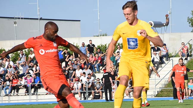 Beşiktaş'tan tatsız prova