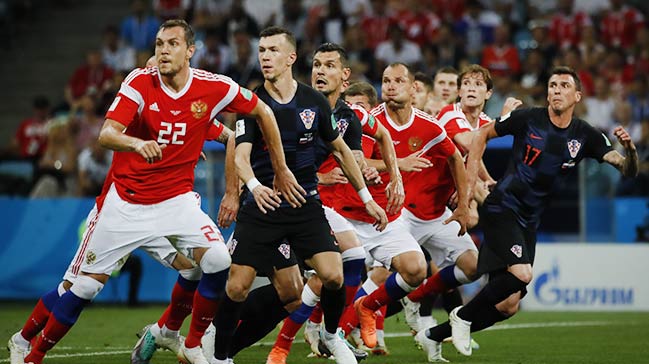 Rusya'da son yarı finalist Hırvatistan!