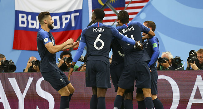 2018 Dünya Kupası'nda ilk finalist Fransa