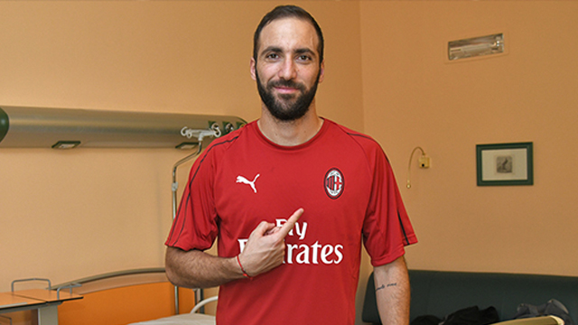 Gonzalo Higuain Milan'da!