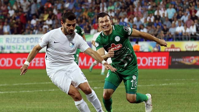 Rize'de maç başladığı gibi bitti!