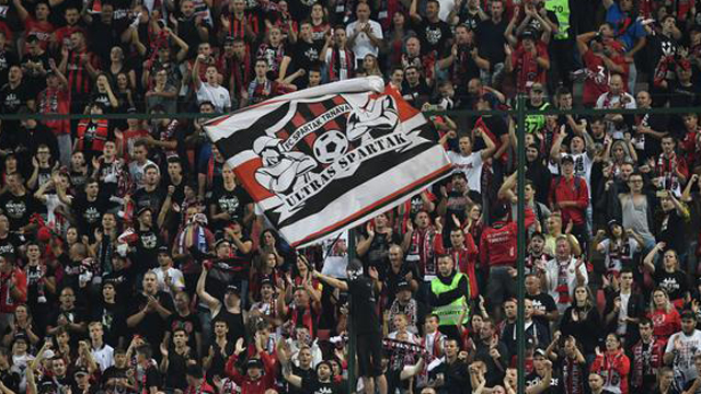 UEFA'dan Spartak Trnava'ya saha kapatma cezası