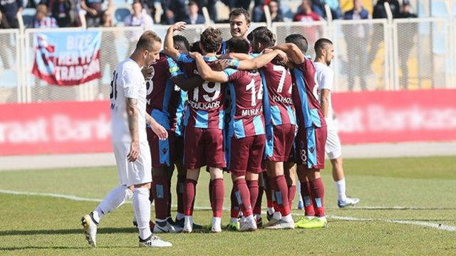 Trabzonspor kupada güldü