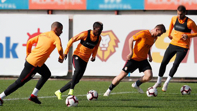 Galatasaray'da sakatlar idmanda
