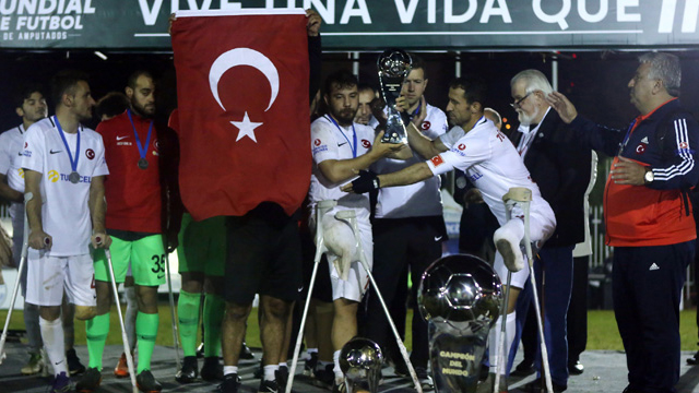 Ampute Milli Takımımız Dünya Kupası’nda ikinci oldu