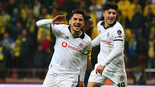 Beşiktaş Ankaragücü'nü 4-1 mağlup etti