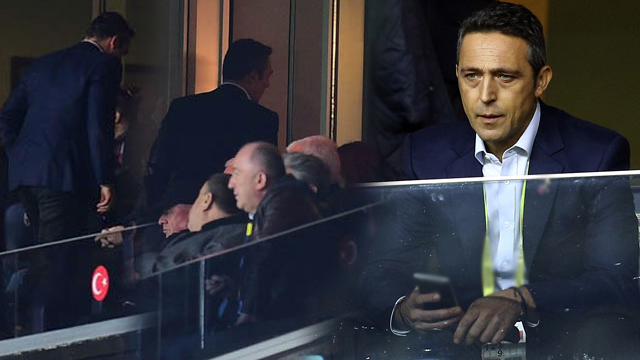 Ali Koç, Kasımpaşa karşısında yerinde duramadı