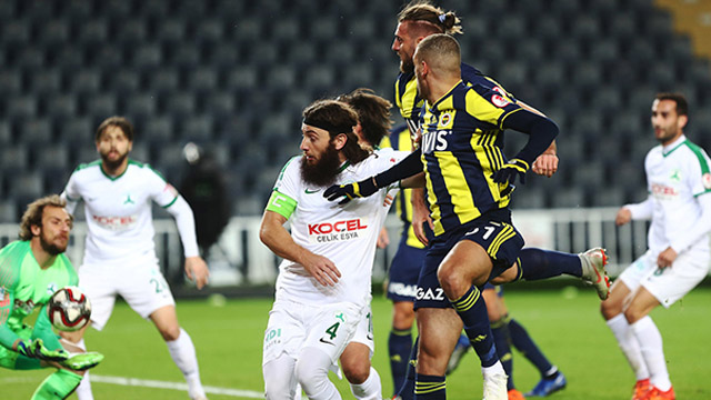 Fenerbahçe 5 eksikle Giresunspor deplasmanında