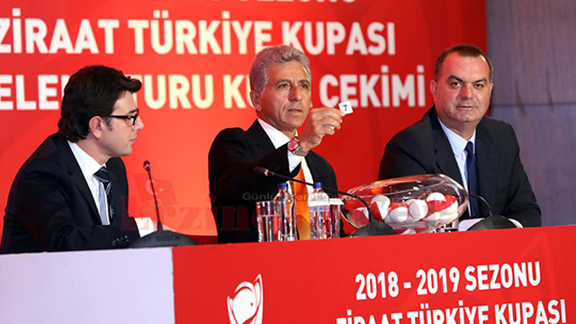 Ziraat Türkiye Kupası'nda kura heyecanı