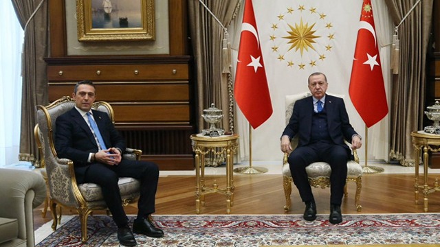 Cumhurbaşkanı Erdoğan, Ali Koç'u kabul etti