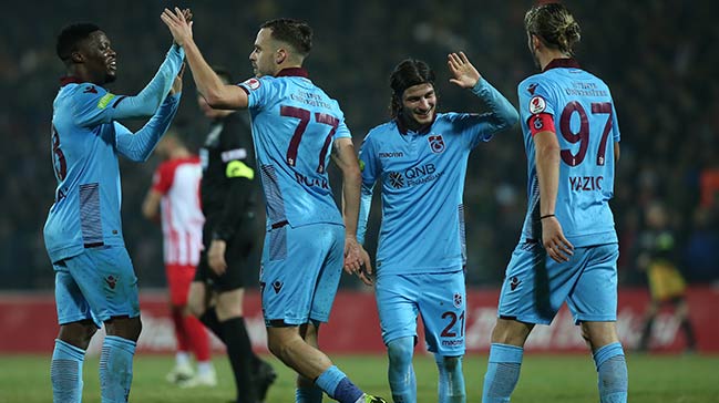 Trabzonspor, çeyrek finale rahat yükseldi!