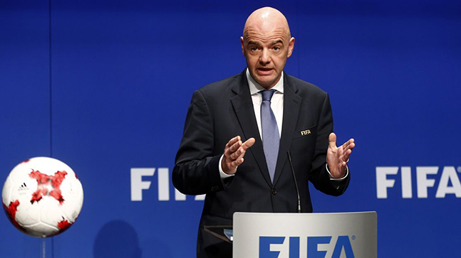 Infantino'dan 2022 FIFA Dünya Kupası açıklaması