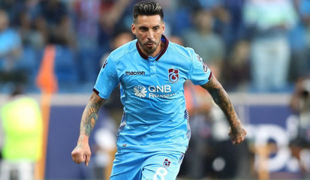 Trabzonspor'da Jose Sosa sevinci