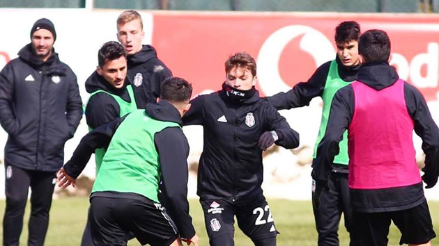 Beşiktaş'ta Kayserispor maçının hazırlıkları başladı