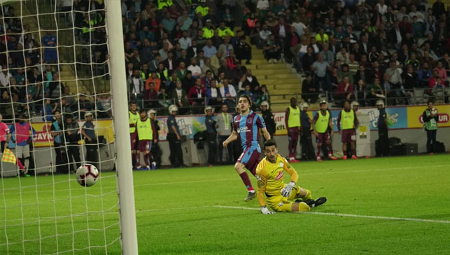 Trabzonspor'dan üç puan kapanış