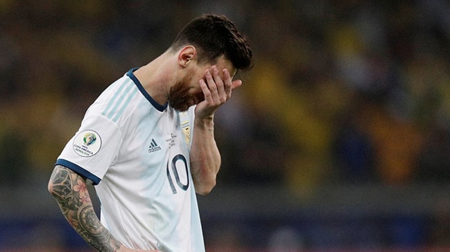 Messi'nin milli kabusu