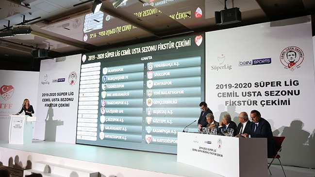 2019-2020 sezonu fikstür çekimi yapıldı! İşte derbi tarihleri...