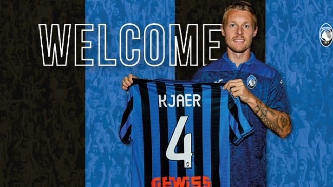 Atalanta, Simon Kjaer'i transfer ettiğini açıkladı