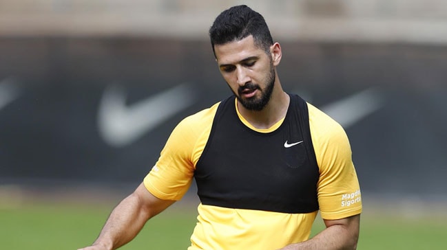 Emre Akbaba 5 ay sonra topla çalışmalara başladı