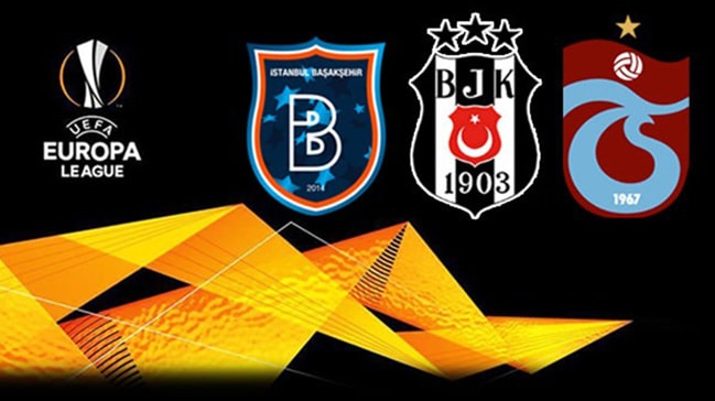 UEFA Avrupa Ligi'ndeki temsilcilerimiz sahne alıyor
