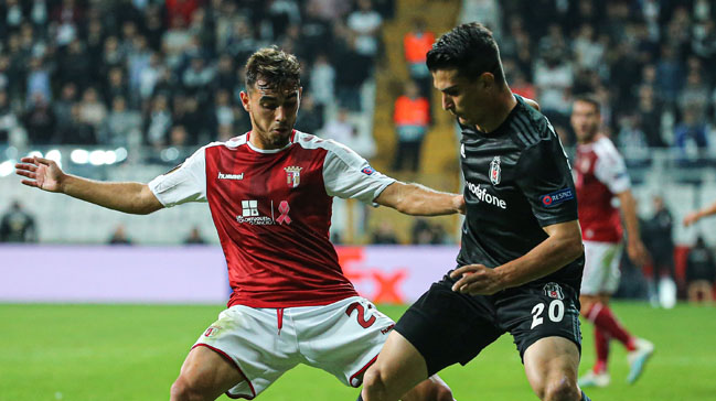 Beşiktaş, Braga'ya boyun eğdi